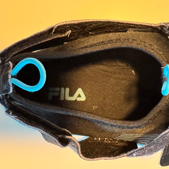 FILA Skeletoes Black + Blue, Women’s 9, Water shoes  5PK001EX-003 - Picture 9 of 14